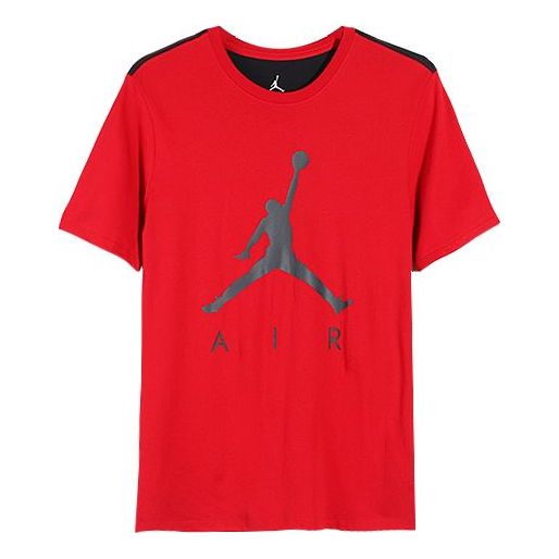 Tričko Jordan Air Jordan Contrasting Colors Sports Tee Červená | AV8451-687
