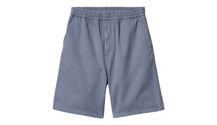 Šortky Carhartt WIP Flint Short Bay Blue Šedá | I030480_1YD_GD