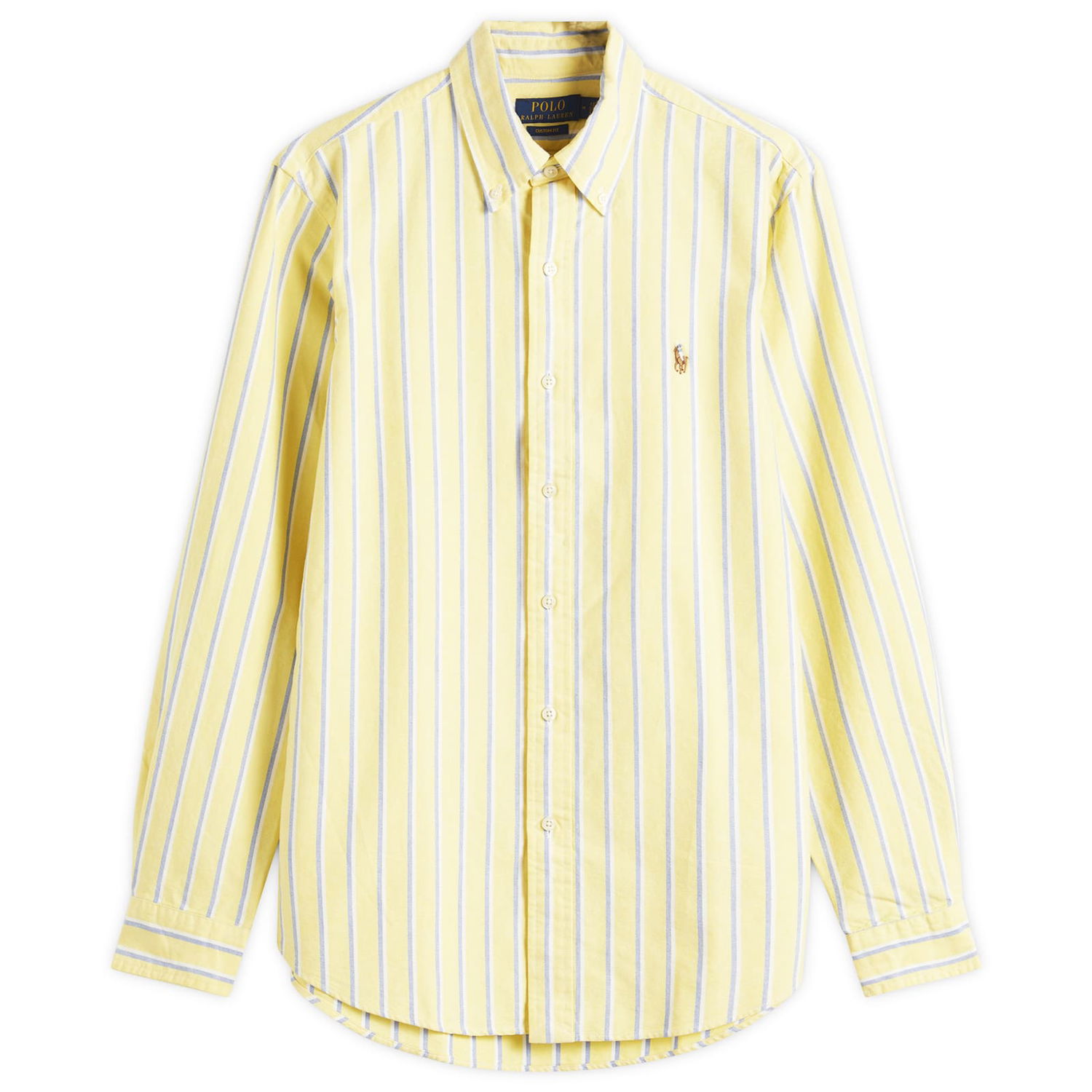 Košeľa Polo by Ralph Lauren Ralph Lauren Custom Fit Oxford Shirt, Size Large Žltá | 710928918005, 1