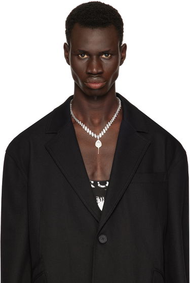 Náhrdelník Ottolinger Ottolinger Exclusive Diamond Dip Stingray Necklace Metalická | Diamond Drop Necklace, 1