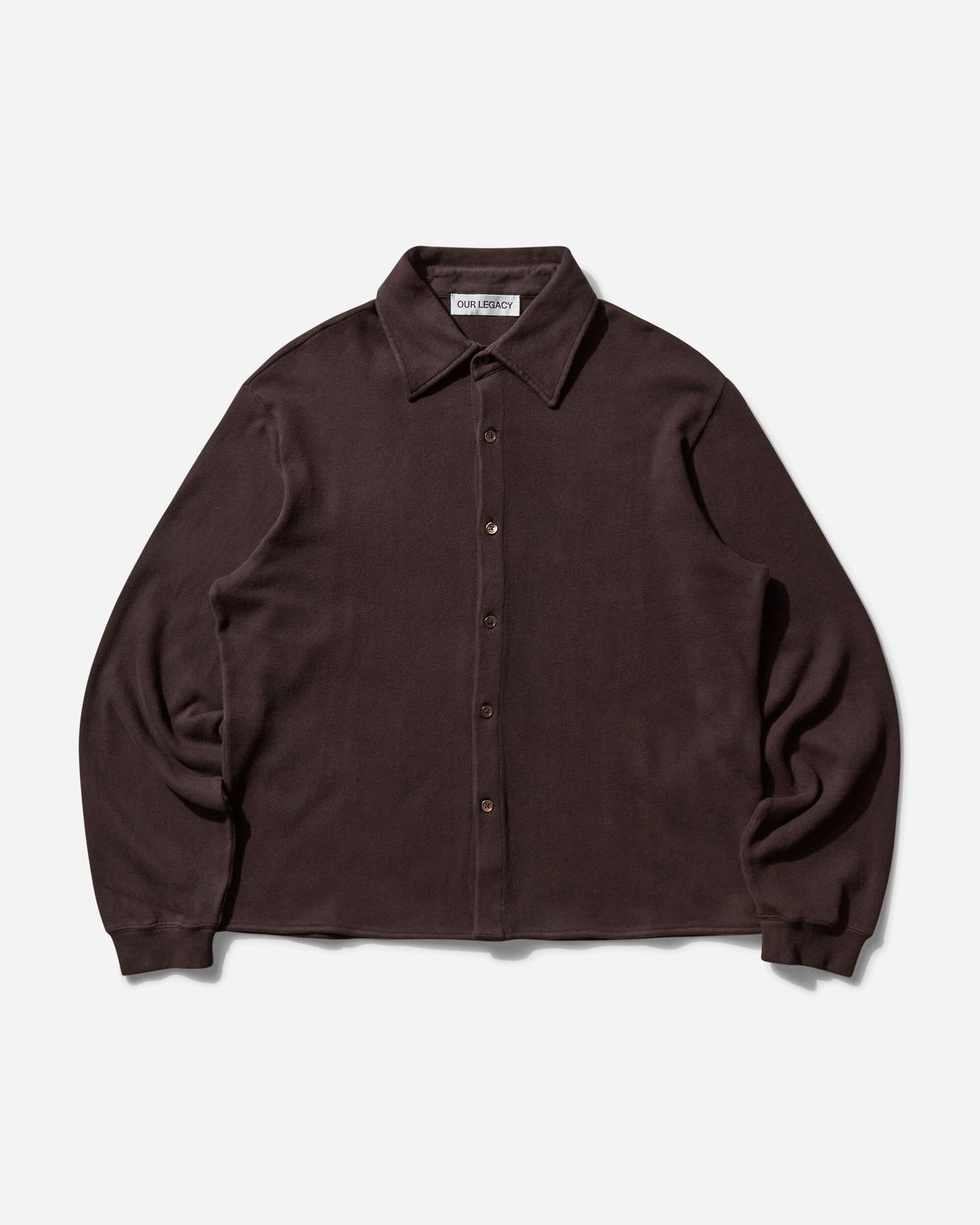 Košeľa OUR LEGACY Our Legacy Recovery Shirt Hnedá | M2256RD 001, 0