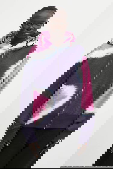 Mikina BAPE Hand Dye Shark Hooded Full-Zip Tie-Dye Rôznofarebný | 001ZPL302008L, 0