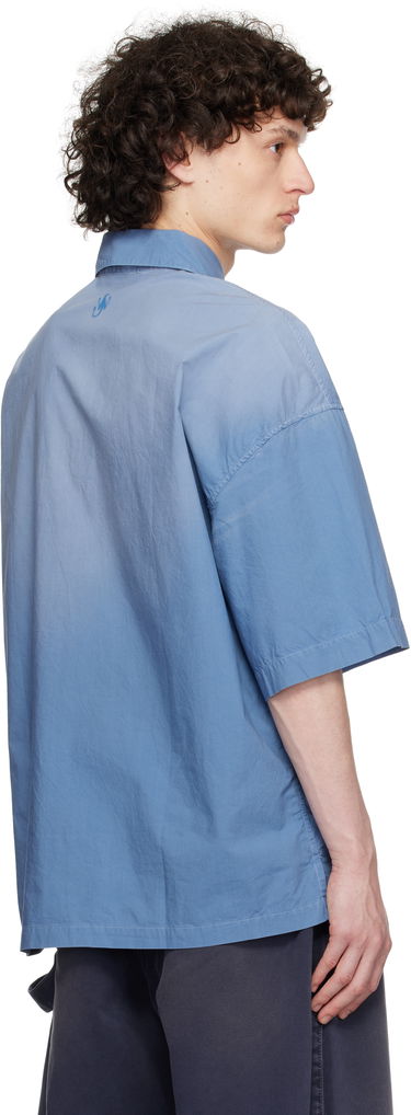 Polo tričko JW Anderson JW Anderson Oversized Logo Polo Modrá | SH0358-PG1764, 2