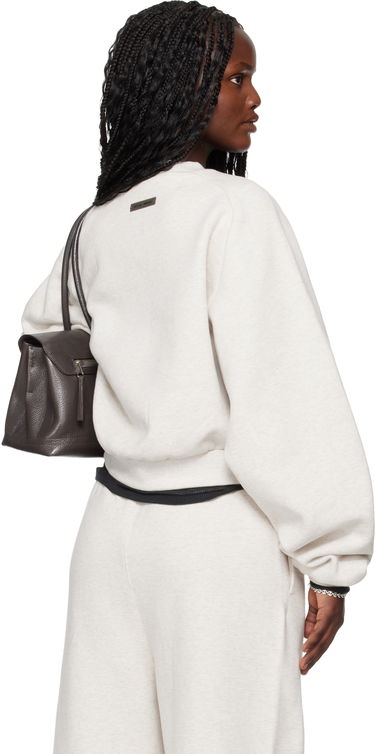 Mikina Fear of God Fear of God ESSENTIALS Holiday Embossed 90s Raglan Crewneck Sweatshirt Béžová | 192HO257832FW, 2