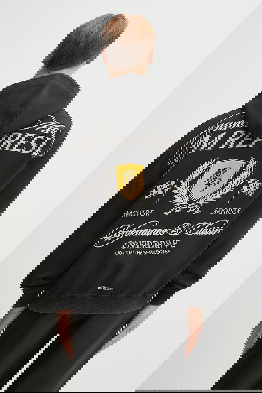 Mikina Represent Clo Crest Hoodie Čierna | MLM41067.06, 0