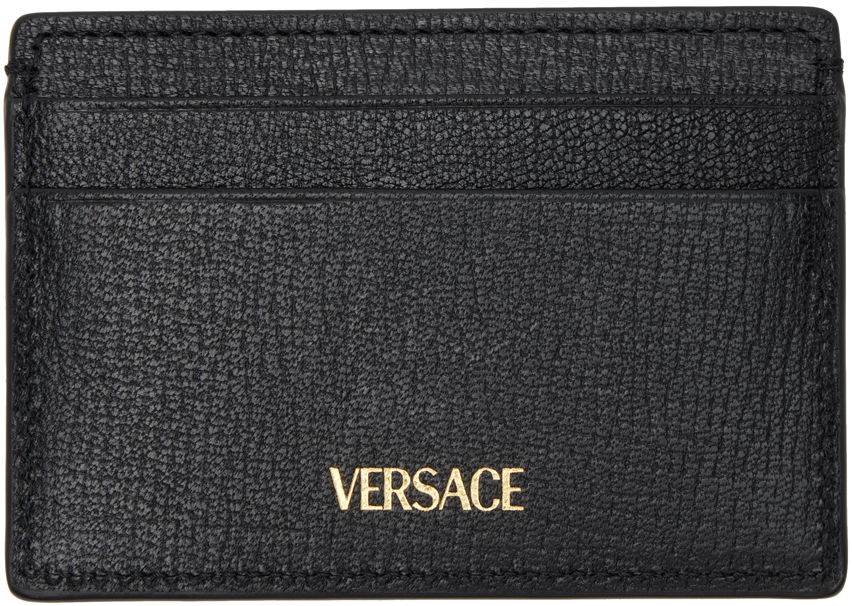 Peňaženka Versace Black Medusa Biggie Card Holder Čierna | DPN2467_1A10544, 1