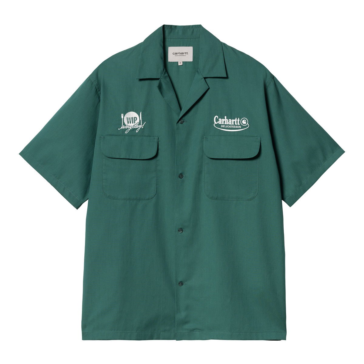Košeľa Carhartt WIP Short Sleeve Deli Shirt Zelené | I034738_9, 0