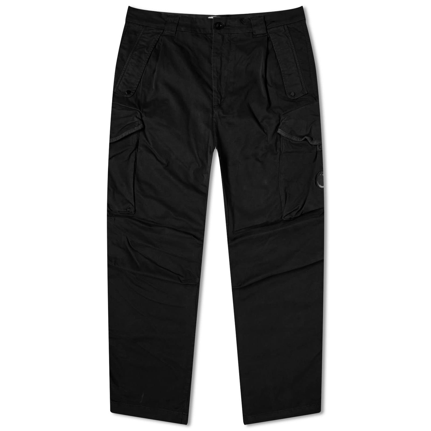 Cargo nohavice C.P. Company Stretch Sateen Loose Cargo Pants Čierna | 15CMPA123A-005529G-999, 0