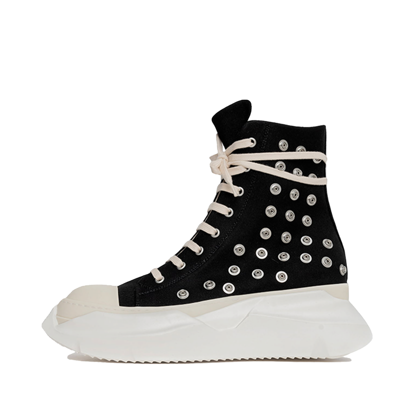 Tenisky a topánky Rick Owens DRKSHDW Abstract Studded Eyelets "Black Milk" Čierna | DU02C5840-DOES2-911