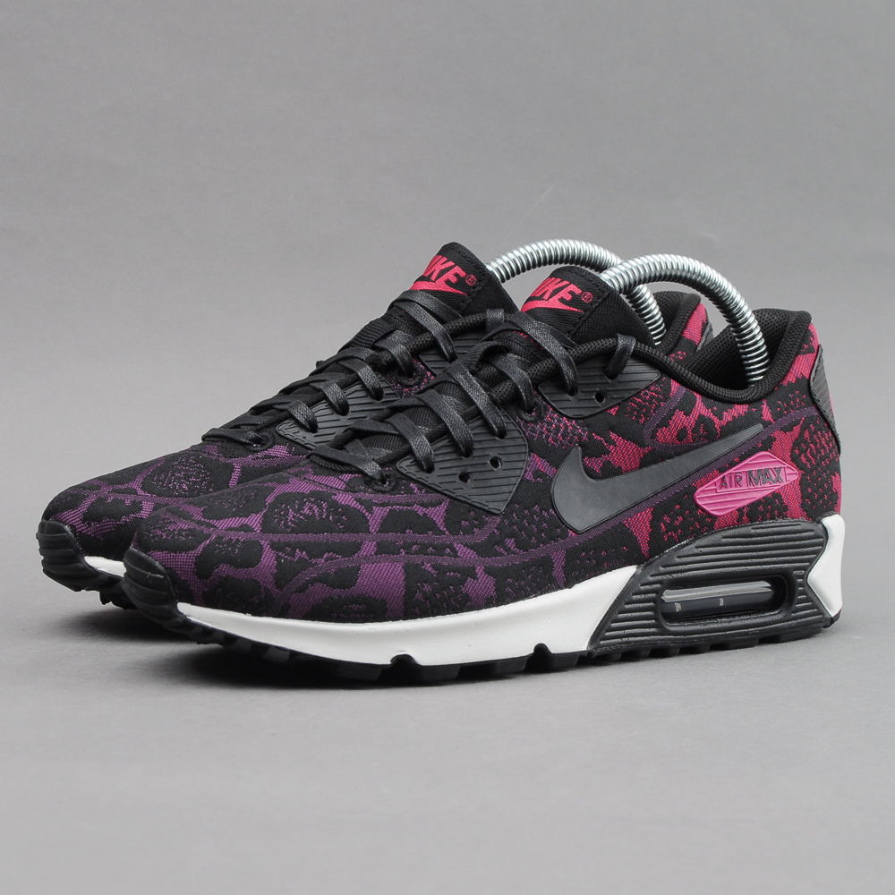Tenisky a topánky Nike Air Max 90 Jacquard "Mulberry" WS Čierna | 749326-500, 1