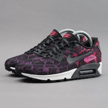 Tenisky a topánky Nike Air Max 90 Jacquard "Mulberry" WS Čierna | 749326-500, 1
