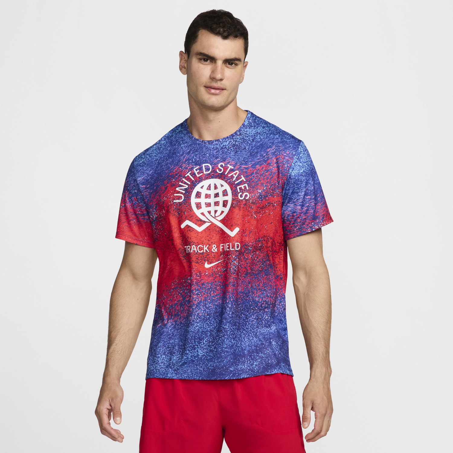 Tričko Nike Dri-FIT USA Miler Rôznofarebný | FJ3411-635, 1