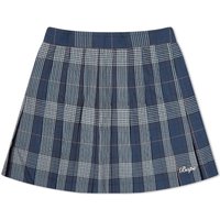 Sukňa BAPE Embroidery Check Pleated Skirt Navy | 001SKI302002L-NVY, 1