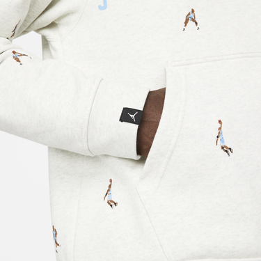 Mikina Jordan Jordan Essentials Fleece Pullover Hoodie Biela | DC9707-141, 2