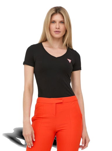 Tričko GUESS T-Shirt Mini Triangle Čierna | W2YI45.J1311