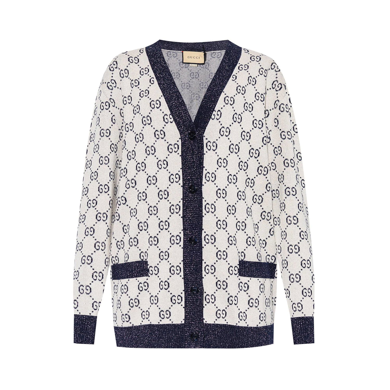 Sveter Gucci Cardigan Biela | 692727 XKB54 9071, 1