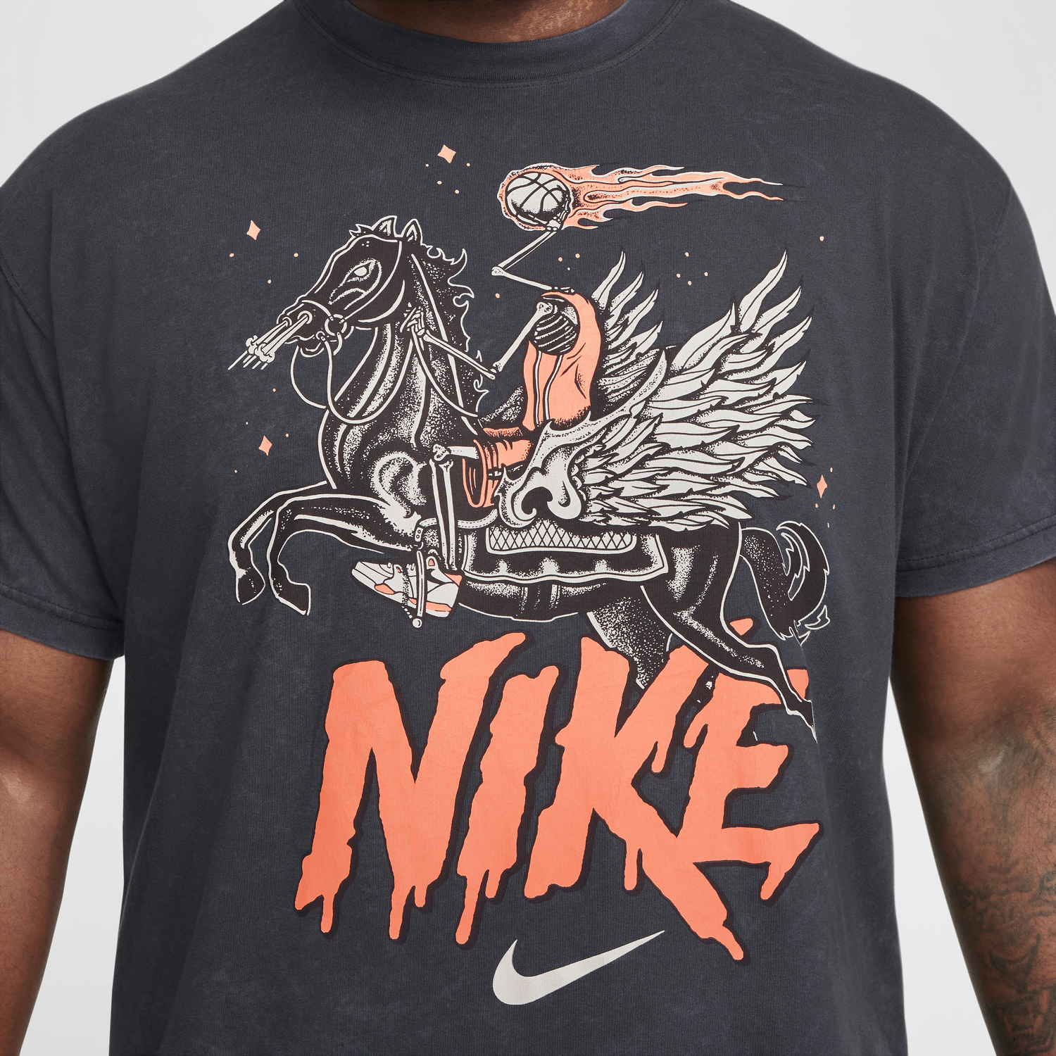 Tričko Nike Max90 Basketball T-shirt Čierna | HF6199-010, 1