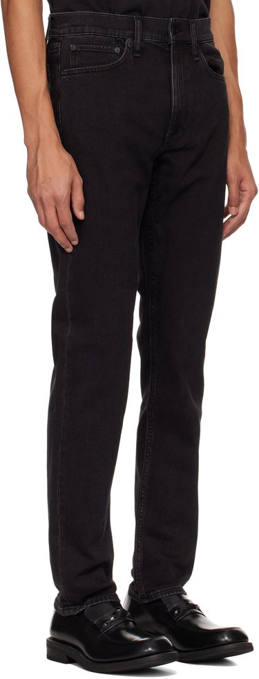 Džínsy rag & bone Fit 2 Slim-Fit Jeans Čierna | MED23S1223FDWB, 4