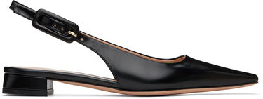 Tenisky a topánky Gianvito Rossi Lindsay 20 Slingback Ballerina Flats Čierna | G95470-20RIC-TOK, 0