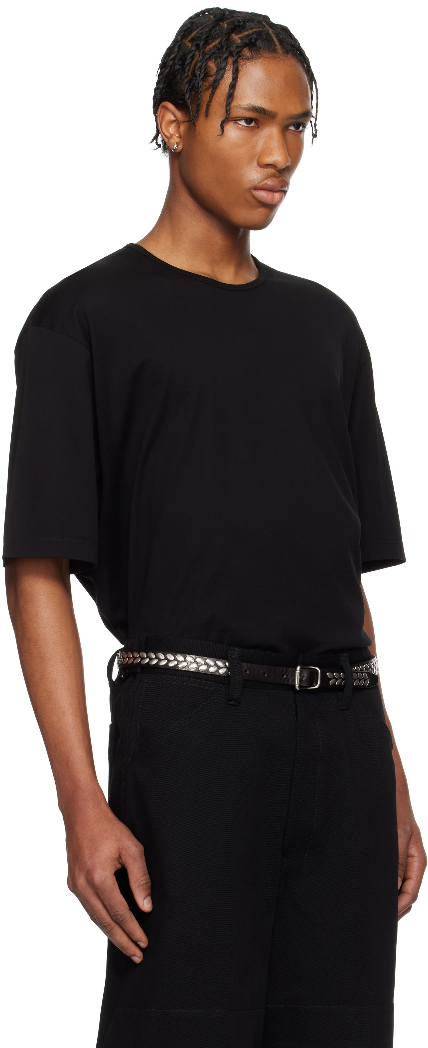 Tričko LEMAIRE Lemaire Relaxed T-Shirt Čierna | TO1335 LJ1018, 1