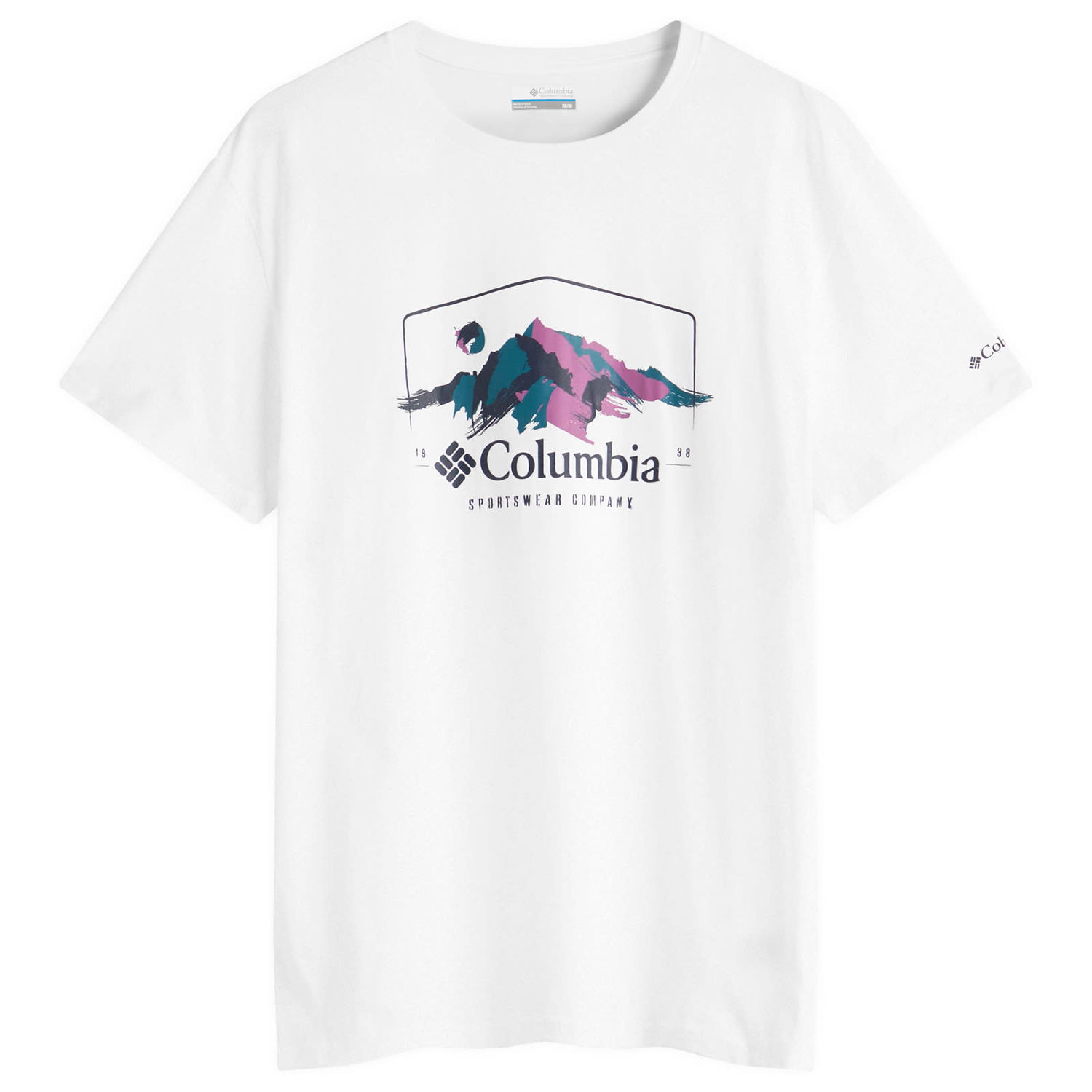 Tričko Columbia Path Lake Graphic T-Shirt, Size Large Biela | 1934814-109, 0