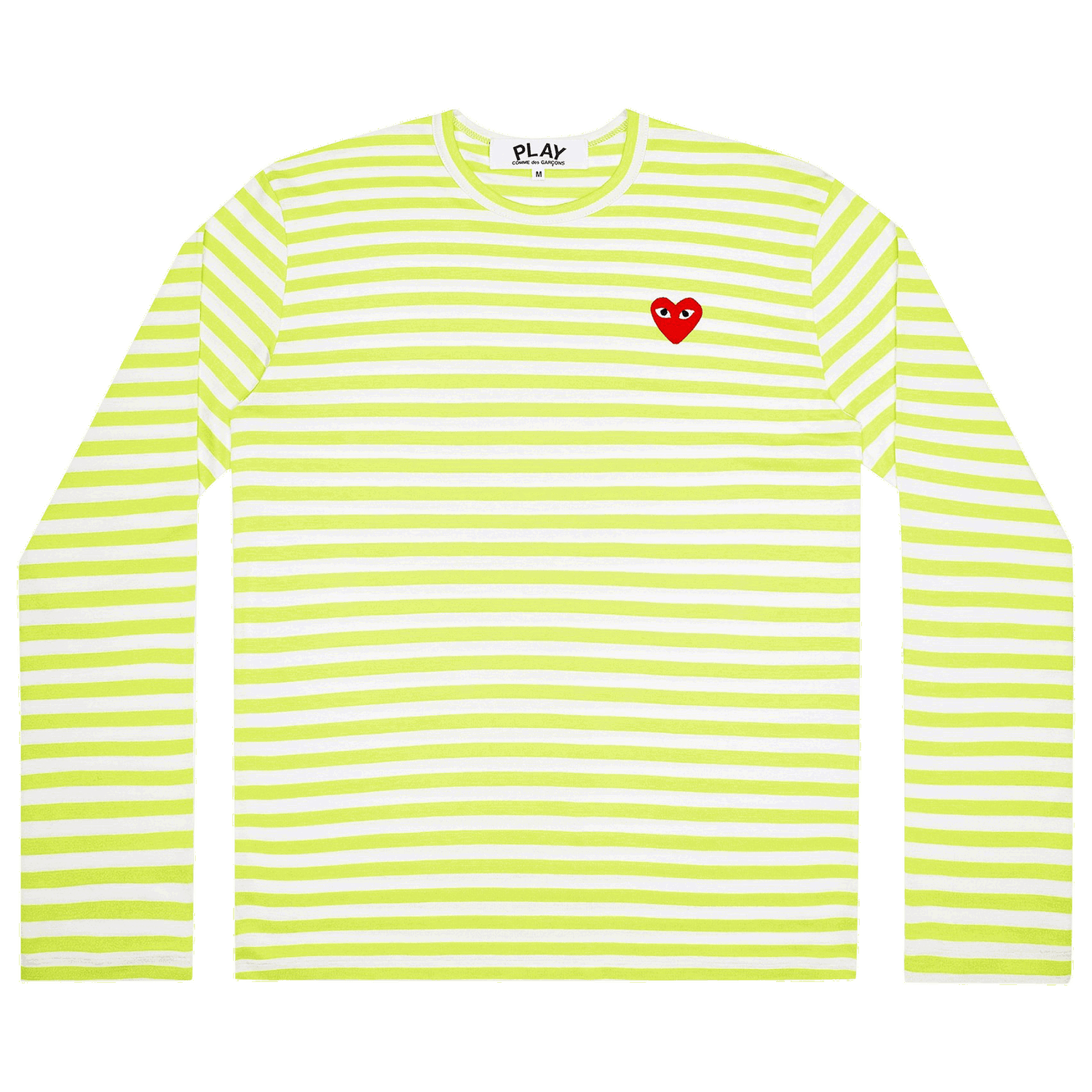 Tričko Comme des Garçons PLAY Pastelle Striped Shirt Žltá | AZ T278 051 2, 0