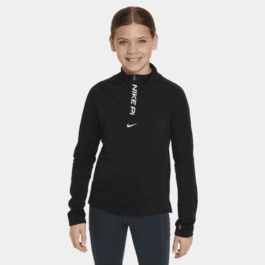 Sveter Nike Dri-FIT Pro Long Sleeve Half-Zip Top Čierna | FN9025-010, 1