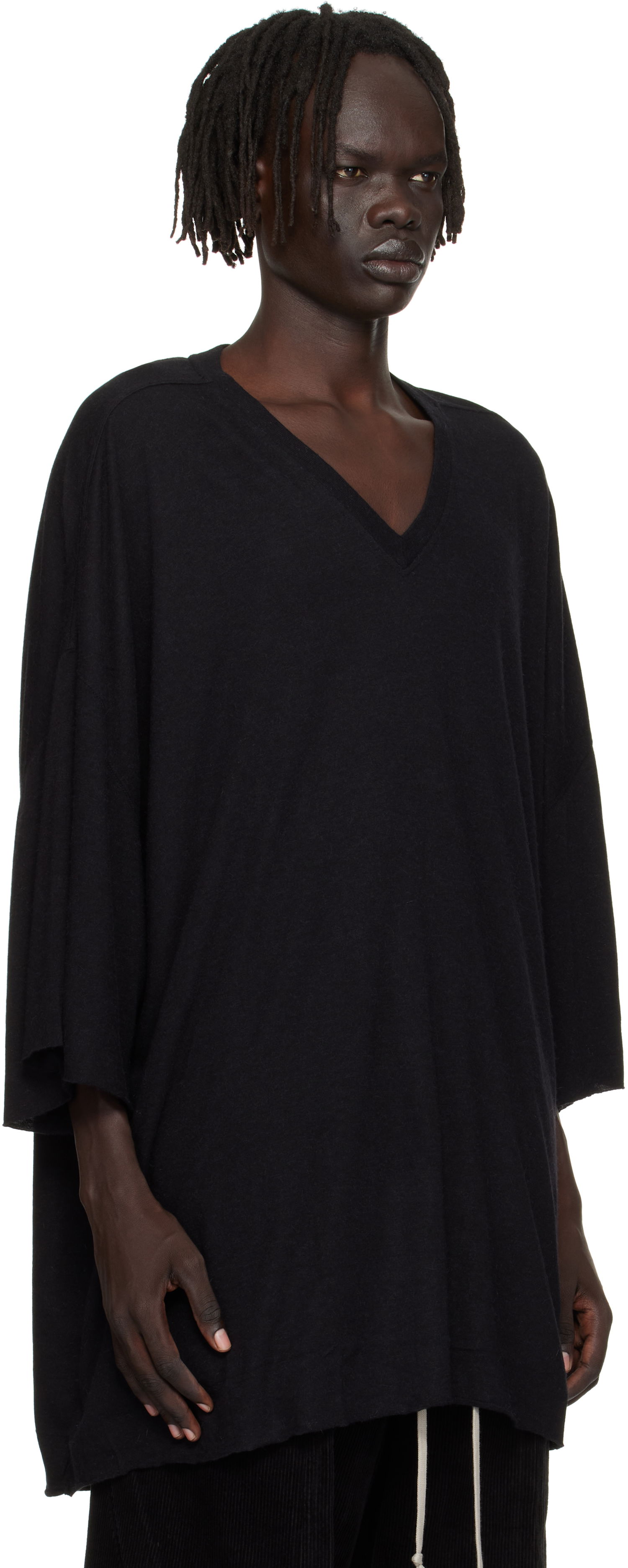 Tričko Rick Owens Rick Owens Concordians V Tommy T-Shirt Čierna | RU02E1279 JR, 1