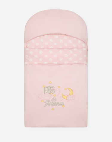 Kabáty Dolce & Gabbana Dolce & Gabbana Interlock Sleep Sack With DG Logo Ružová | LNJAG0G7N2ES9001, 0