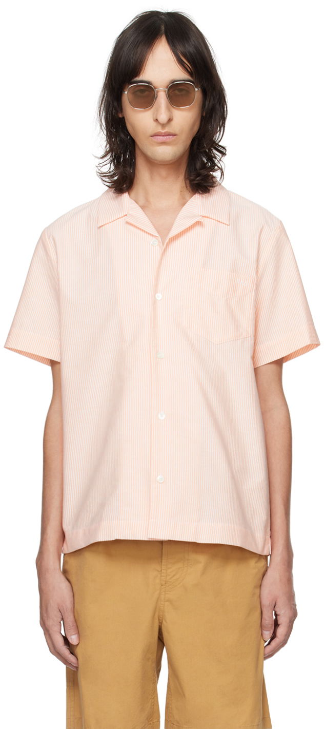 Košeľa A.P.C. Lloyd Shirt Oranžová | COGUH-H12585, 0