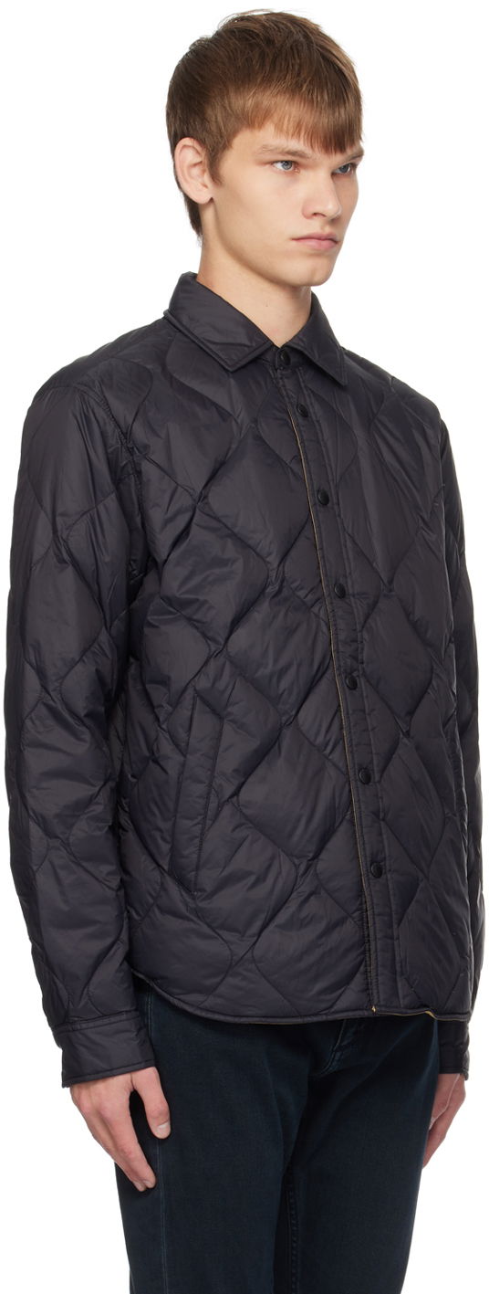 Prešívaná bunda rag & bone Dane Down Shirt Jacket Čierna | MBW22F2263L9ML, 1