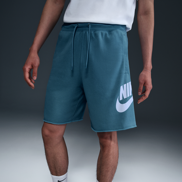 Mikina Nike Club Alumni French Terry Shorts Zelené | FQ4950-464, 1