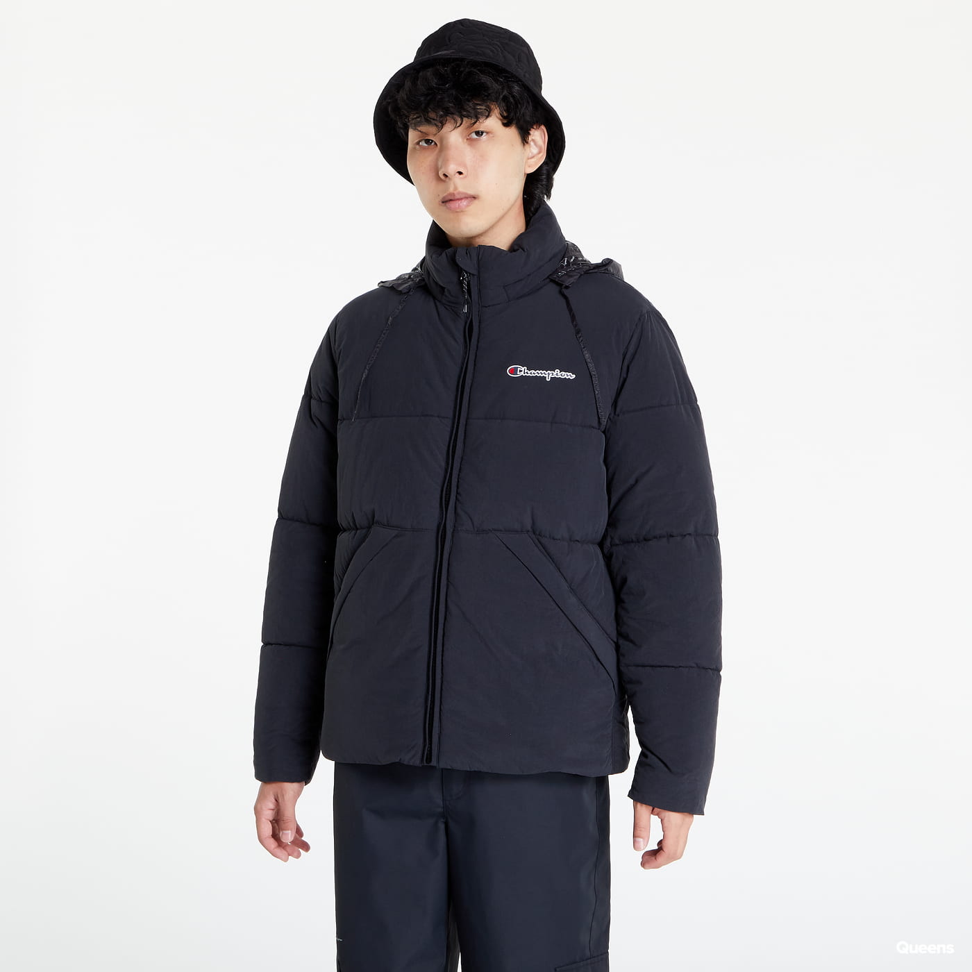 Bunda Champion Jacket Čierna | 218085 CHA KK001, 0