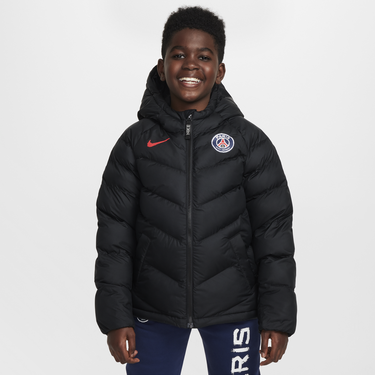 Prešívaná bunda Nike Paris Saint-Germain Hooded Synthetic-Fill Jacket Čierna | FQ3425-010, 0