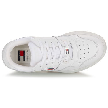 Tenisky a topánky Tommy Hilfiger RETRO BASKET FLATFORM ESS Biela | EN0EN02506-YBS, 4