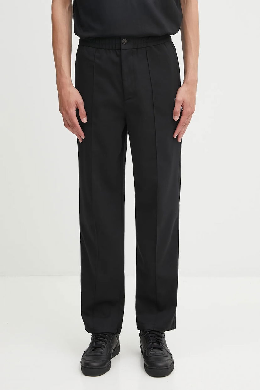 Nohavice Filling Pieces Filling Pieces Coach Twill Wool Pants Čierna | 422550500247