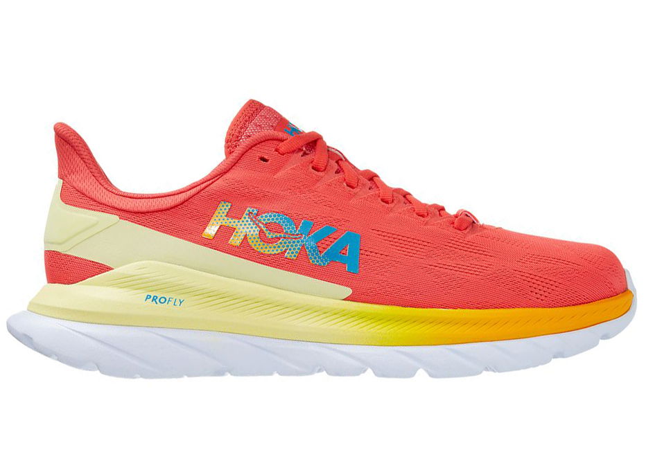Tenisky a topánky Hoka One One Mach 4 Hot Coral Červená | 1113528-HCSF, 0