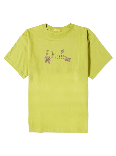 Polo tričko Dime Classic Leafy T-Shirt Zelené | DIME23D1F51-OLI