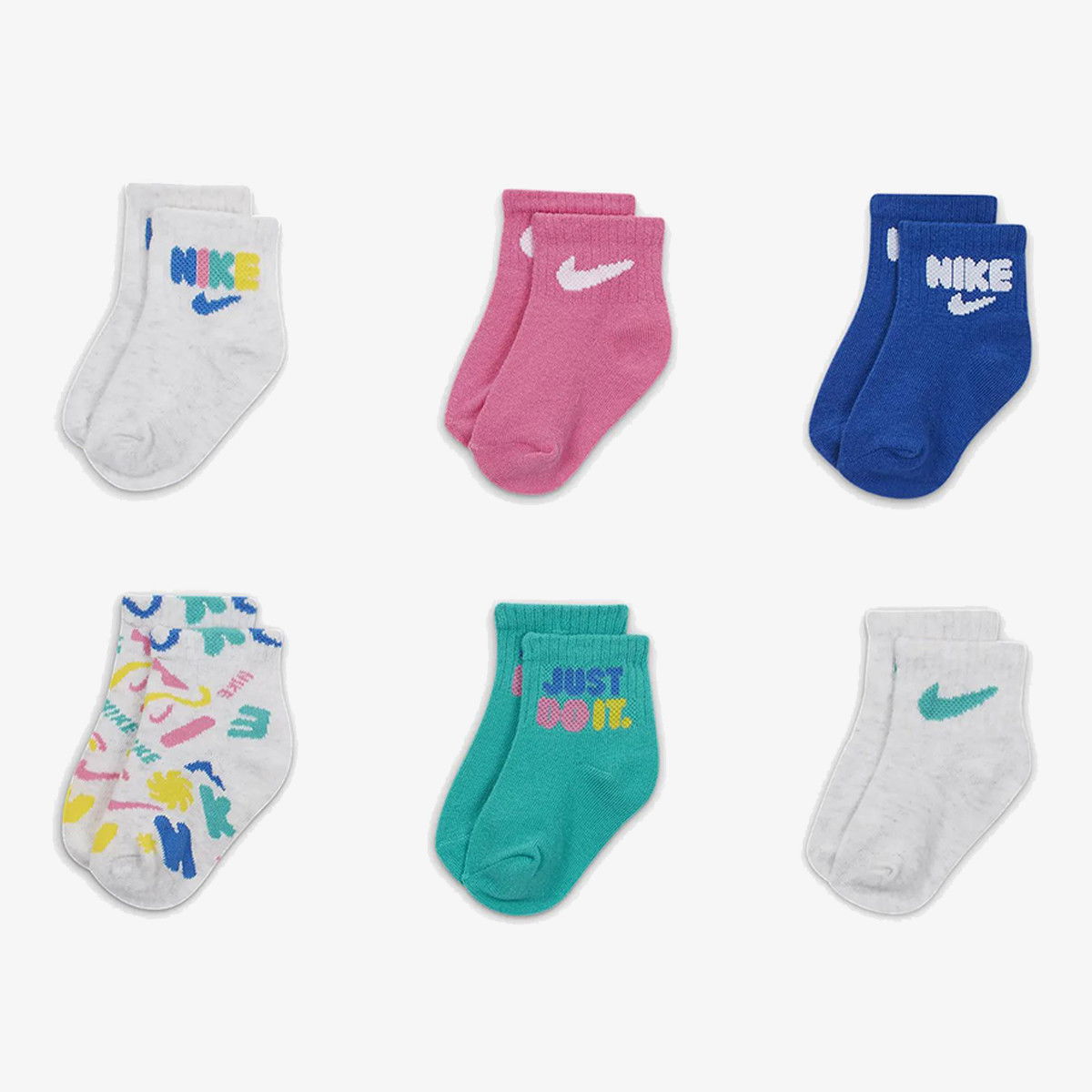 NHN PRIMARY PLAY 6PK SOCKS