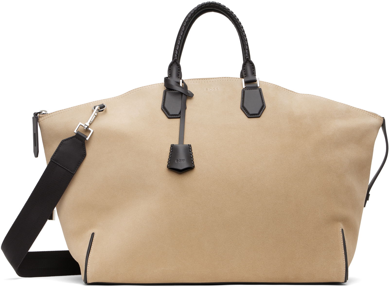 Suede Duffle Bag