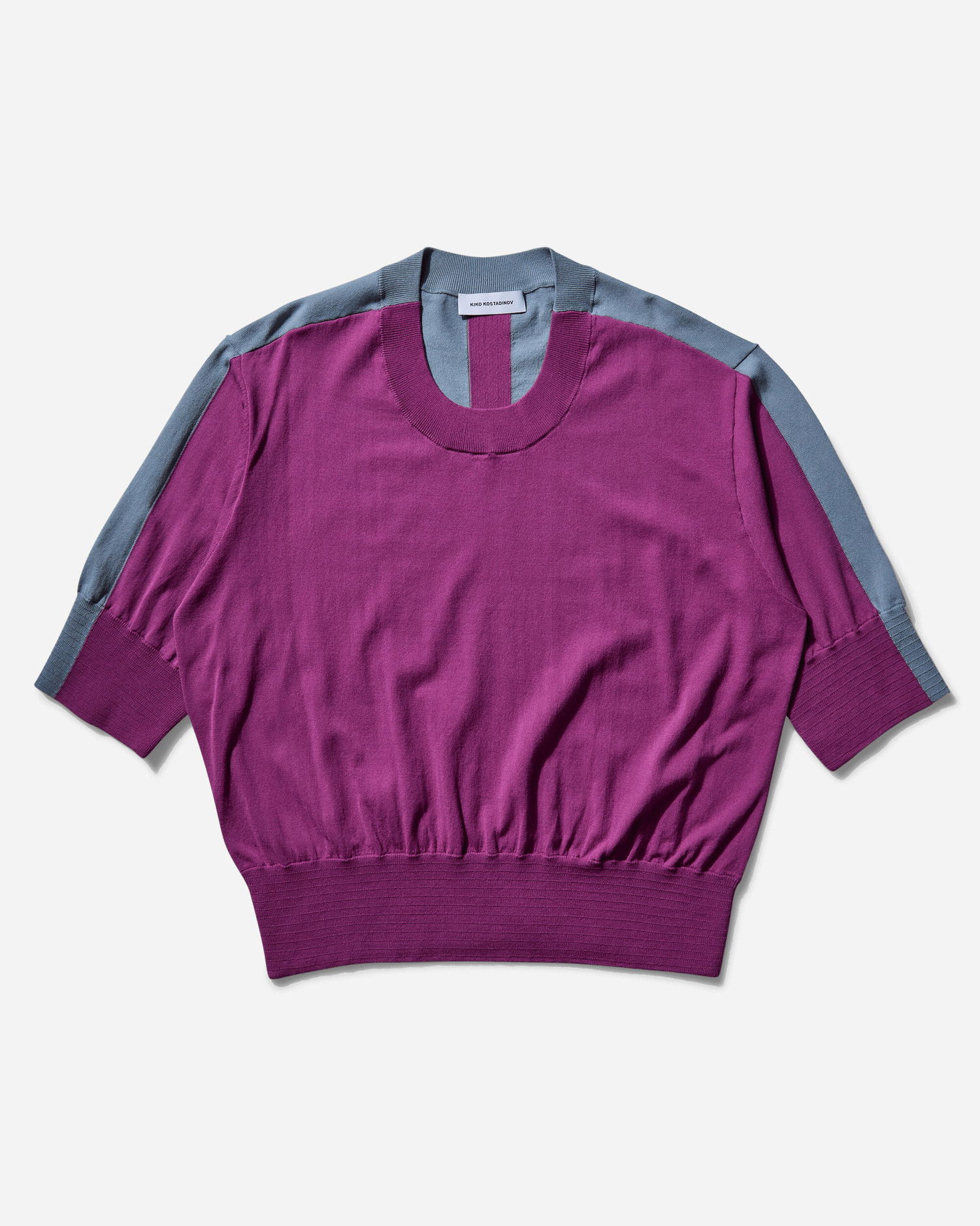 Sveter KIKO KOSTADINOV Kiko Kostadinov Zafar Knitted Top Fialová | KKSS25KN04 117, 0