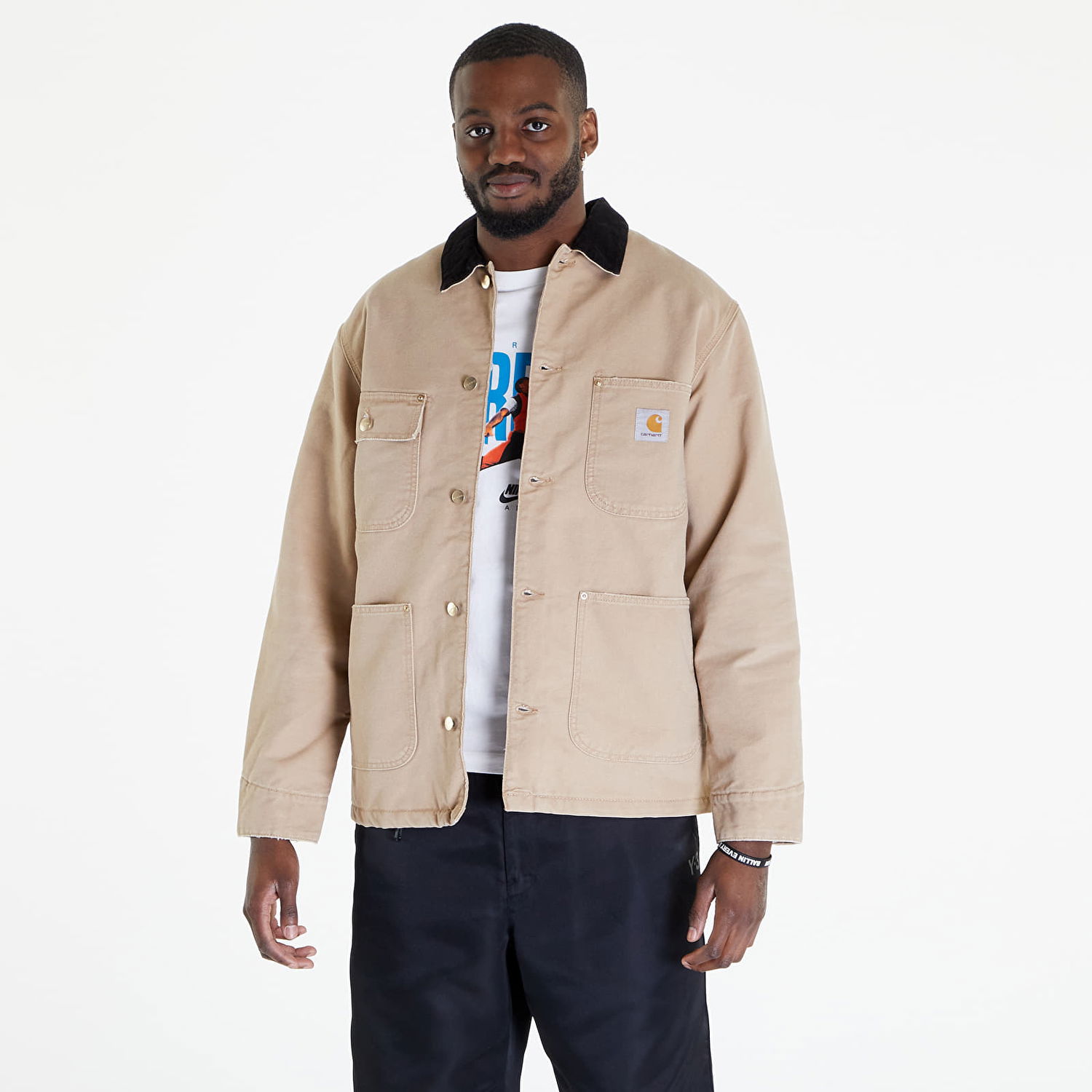 Bunda Carhartt WIP OG Chore Coat Beige Béžová | I027357.0IA3K, 0
