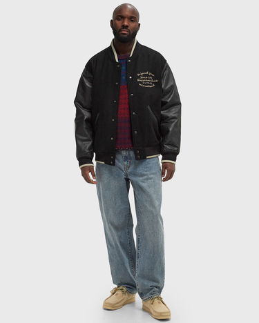 Bomber bunda thisisneverthat Varsity Jacket Čierna | TN243POWLS01-BLK, 1