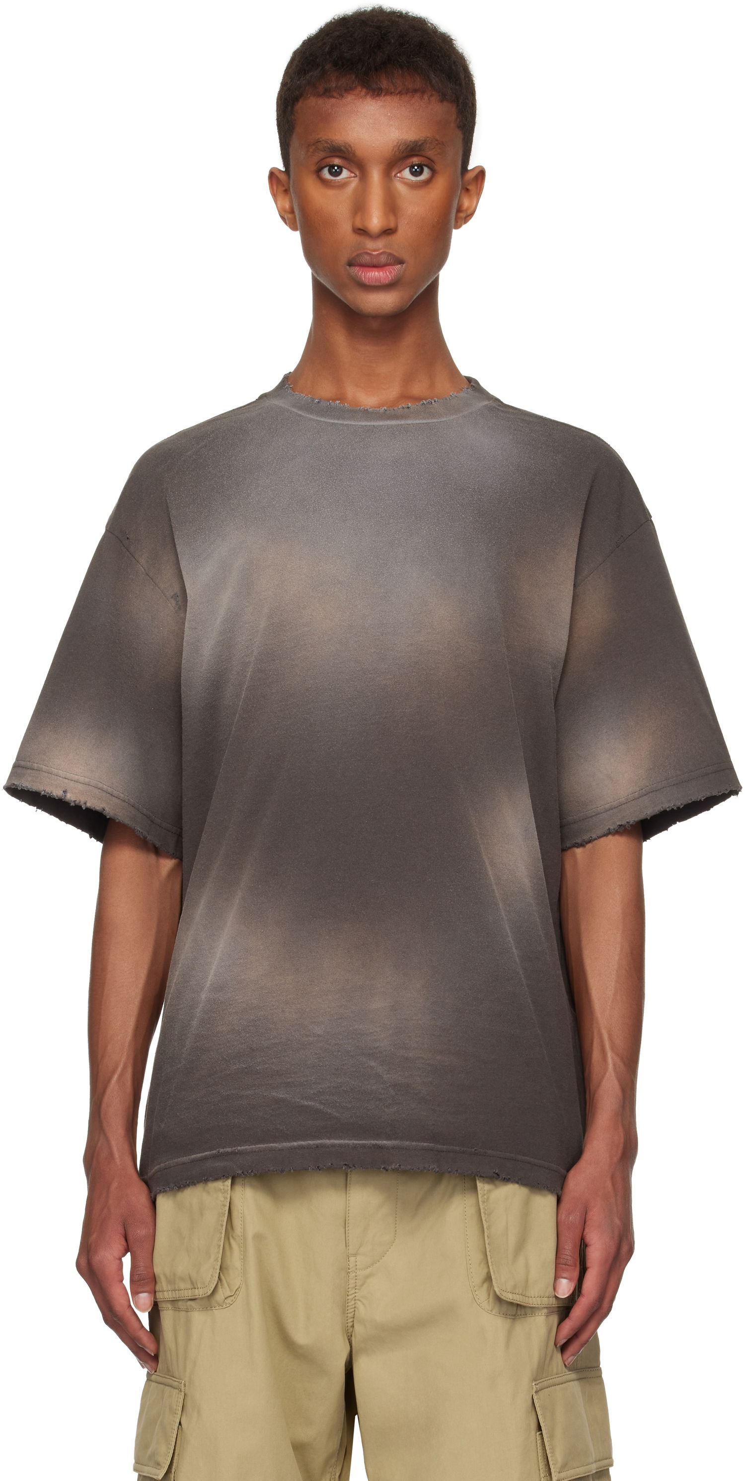 Tričko We11done We11done Standard Washed T-Shirt Šedá | WD-TT3-24-726-U-CH, 0