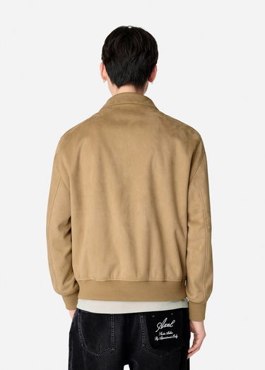 Bomber bunda AXEL ARIGATO Faux Suede Varsity Jacket Béžová | A2859002, 3