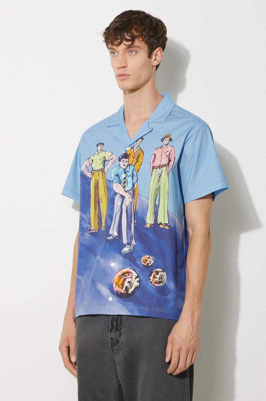 Košeľa Filling Pieces Resort Shirt Modrá | 98733980631, 0