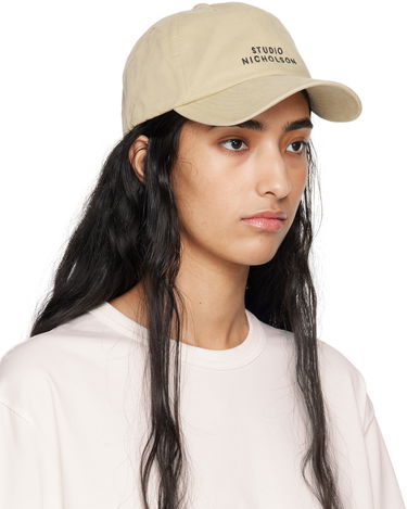 Šiltovka Studio Nicholson Studio Nicholson Logo Cap Béžová | CAP SNM - 1168, 1
