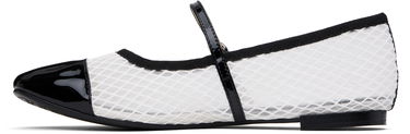 Starostlivosť o obuv Repetto Repetto Georgiana Mesh Mary-Jane Ballerina Flats Čierna | V4222VGMESH, 2