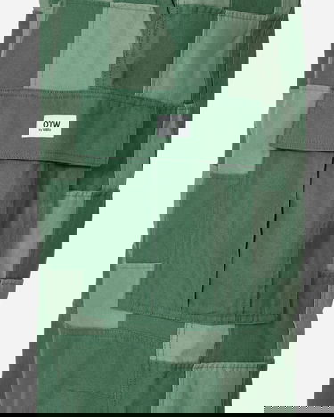 Cargo nohavice Vans Patchwork Cargo Pants Myrtle Green Zelené | VN000GBTV1D1, 5