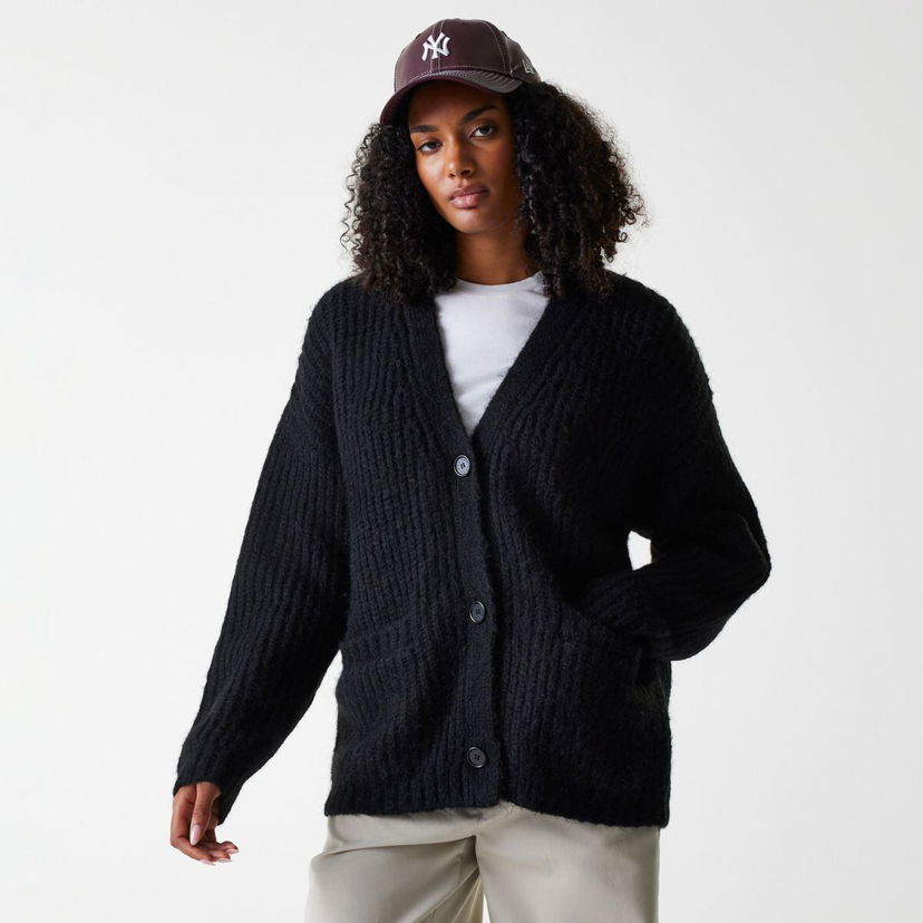Sveter New Era New Era MLB NY Yankees Cardigan Sweater Čierna | 60684485